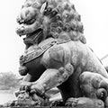 Another Lion. Withing the walls of the Forbidden Ctiy is the Imperial Palace - Foo Door withing the Forbidden City