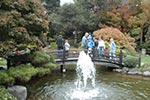 Fountain in San Mateo Japanese Garden