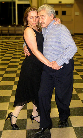 Ruben Milonga dancing with Teressa