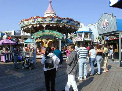 Merry-go-round at Pier 39