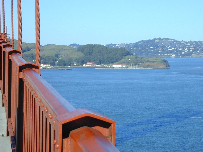 Golden Gate Bridge side 