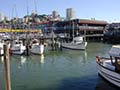 Fishing Boats at Fisherman's Wharf in San Francisco